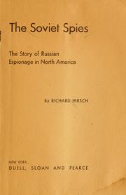 Cover of: The Soviet spies
