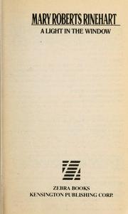 Cover of: A light in the window