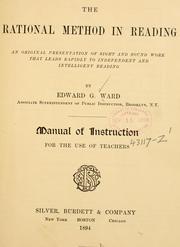 Cover of: The rational method in reading
