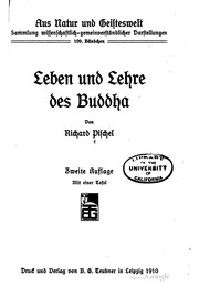 Cover of: Leben und Lehre des Buddha