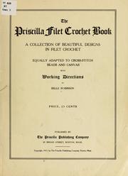 Cover of: The Priscilla filet crochet book