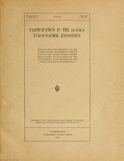 Cover of: Participation in the Alaska-Yukon-Pacific Exposition