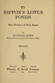 Cover of: By Nippon's lotus ponds