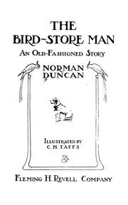 Cover of: The bird-store man: an old-fashioned story