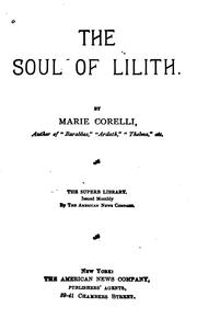 Cover of: The soul of Lilith