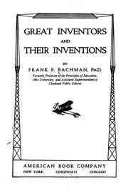 Cover of: Great inventors and their inventions