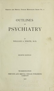 Cover of: Outlines of psychiatry
