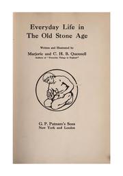 Cover of: Everyday life in the Old Stone Age
