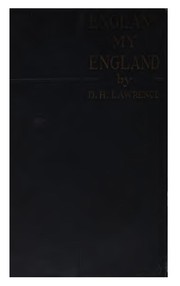 Cover of: England, my England