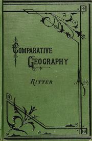 Cover of: Comparative geography