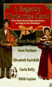 Cover of: A Regency Christmas Carol