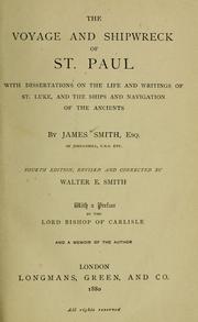 Cover of: The Voyage and Shipwreck of St. Paul