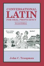 Cover of: Conversational Latin for oral proficiency