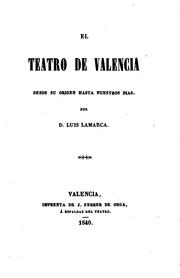 Cover image for El Teatro De Valencia Desde Su Origen Hasta Nuestros Dias