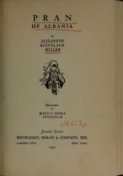 Cover of: Pran of Albania
