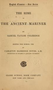 Book image The Rime of the Ancient Mariner