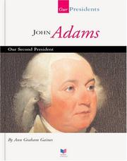 Cover of: John Adams: our second president