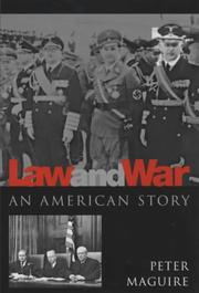 Cover of: Law and war