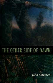 Cover of: The other side of dawn (Tomorrow #7)