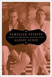 Cover of: Familiar Spirits: A Memoir of James Merrill and David Jackson