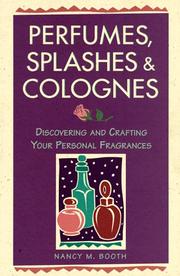 Cover of: PERFUMES, SPLASHES AND COLOGNES