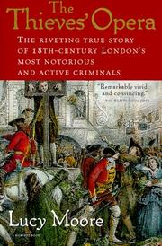 Cover of: The thieves' opera