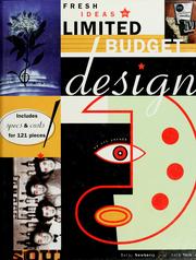 Cover of: Fresh ideas in limited budget design