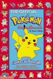 Cover of: The official Pokémon handbook