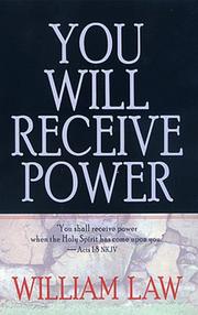 Cover of: You will receive power