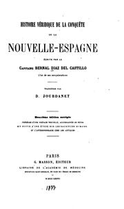 Cover of: Historia verdadera de la conquista de la Nueva España