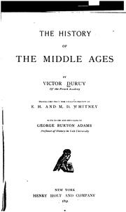 Cover image for The History of the Middle Ages