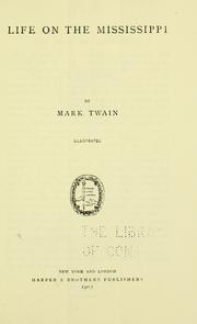 Book image Life on the Mississippi
