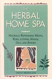 Cover of: The herbal home spa