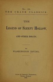 Cover of: The Legend of Sleepy Hollow