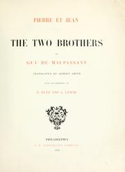 Cover of: Pierre et Jean