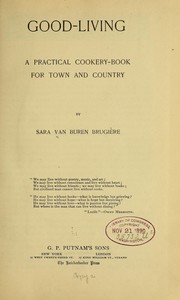 Cover of: Good-living