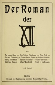 Cover of: Der Roman der XII