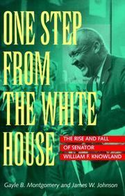 Cover of: One step from the White House