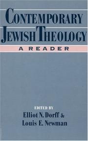 Cover of: Contemporary Jewish theology