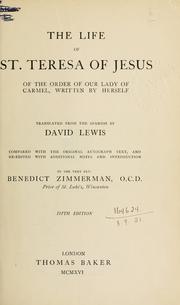 Cover image for The Life of St. Teresa of Jesus of the Order of Our Lady of Carmel