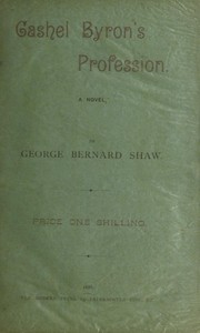 Cover of: Cashel Byron's Profession