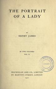 Cover of: The Portrait Of A Lady
