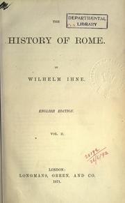 Cover image for The History of Rome