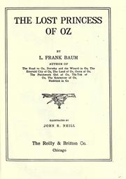 Cover of: The Lost Princess of Oz