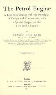 Cover of: The petrol engine