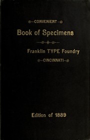 Cover of: Convenient book of specimens
