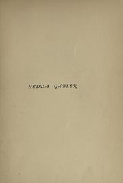 Cover of: Hedda Gabler