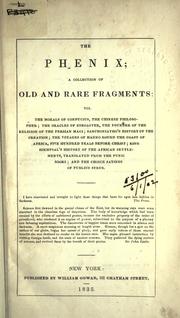 Cover of: The phenix