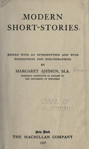 Modern short-stories