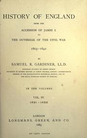 Cover of: History of England from the accession of James I. to the outbreak of the civil war, 1603-1642